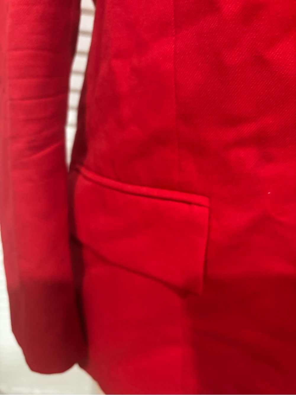 Pendleton Red Single-Button Blazer - Picture 4 of 7